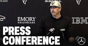 Arthur Smith reflects on Carolina Panthers loss & looks ahead to next matchups | Press Conference