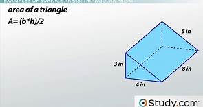 Surface Area | Definition, Formula & Examples