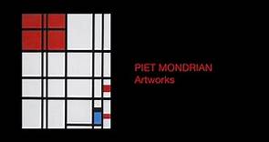 Piet Mondrian - Artworks Collection ( HD 1080p )