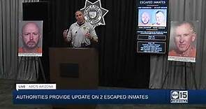 NOW: Update on two escaped inmates from Florence Prison