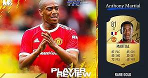FIFA 22 MARTIAL REVIEW | 81 MARTIAL PLAYER REVIEW | FIFA 22 ULTIMATE TEAM