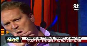 Christian Tappan revive a su personaje Gonzalo Gaviria en Más Vale Tarde