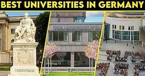 10 Best Universities in Germany