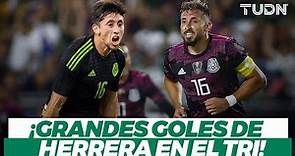 ¡PURO GOLAZO! Los goles de Héctor Herrera con la Selección de México I TUDN