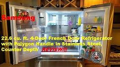 Samsung RF23M8090SG 22.6 cu. ft. 4-Door French Door Refrigerator with Polygon Handle Review