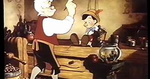 Pinocchio (1940) Trailer (VHS Capture)