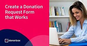 Create a Donation Request Form that Works (  Free Templates)