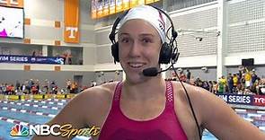 Abbey Weitzeil wins women's 50m freestyle at Pro Swim Series in Knoxville | NBC Sports