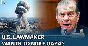 US Lawmaker Tim Walberg Suggests Nuking Gaza Like "Hiroshima and Nagasaki" to End War
