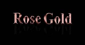 ROSE GOLD TEXT (PHOTOSHOP TUTORIAL)