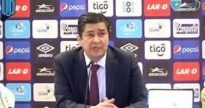 Luis Fernando Tena fue presentado como nuevo técnico de la Selección de Guatemala