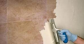 Rinnovare le pareti di BAGNO e CUCINA senza rimuovere le PIASTRELLE-How to renovate bathroom tiles