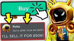 BUYING THE GOLDEN DOMINUS... RIP 1 MILLION ROBUX | Roblox RB Battles Championship Winner