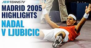 Rafa Nadal v Ivan Ljubicic: Madrid 2005 Classic Tennis Highlights