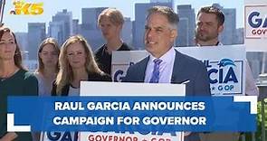 Raul Garcia announces his campaign for Washington governor