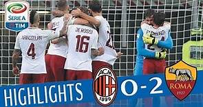 Milan - Roma - 0-2 - Highlights - Giornata 7 - Serie A TIM 2017/18