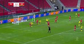 Caroline Seger avgjorde matchen mot Polen! | Highlights | Polen-Sverige 2-4