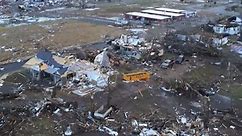 Mayfield Kentucky tornado damage