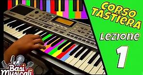Corso di Tastiera Base #Lezione 1 (How to play the Piano)