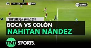 Nahitan Nández (2-0) Boca vs Colón | Fecha 13 - Superliga Argentina 2017/2018