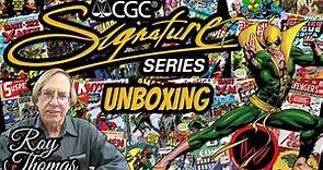 CGC Signature Series Unboxing | 1st Appearance Key Comic Books | Roy Thomas