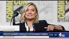 Actress Spencer Grammer Addresses Outdoor Dining Stabbing in NYC | NBC New York