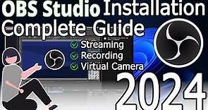 How to Install OBS Studio on Windows 10/11 [ 2024 ] Screen Recording with Audio | Complete Guide
