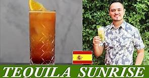 Como hacer Tequila Sunrise Cocktail