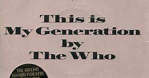 The Who - This Is My Generation