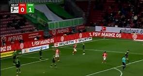 FSV Mainz 05 vs VFL Wolfsburg 1-1 Silvan Widmer score to earn a draw for Mainz Match recap