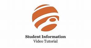 Student Information for Administrators
