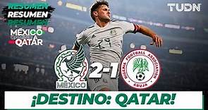 Resumen y goles | México 2-1 Nigeria | Amistoso 2022 | TUDN