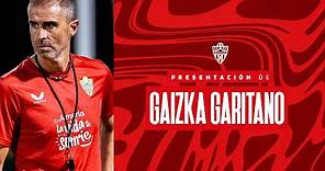 🎥 Presentación de Gaizka Garitano como entrenador de la UD Almería 11/10/23