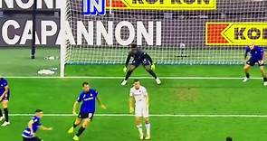 André Onana in Man United vs Inter Milan 😶‍🌫️😂 #andreonana #saves #goalkeeper #footballmoments #sportstiktok #tiktok #footballtiktok