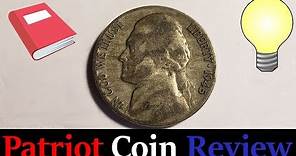 1945 P War Nickel | Patriot Coin Reviews | Educational Coin Review of 1945 P Jefferson War Nickel