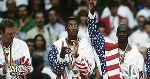 The Dream Team's memorable medal ceremony (Barcelona 1992) | NBC Sports
