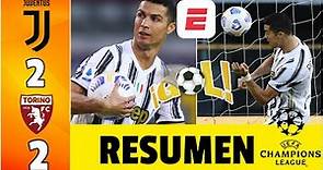 Juventus 2-2 Torino GOL de Cristiano Ronaldo. Juve empata en el derby, se aleja del título | Serie A