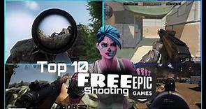 🔴Top 10 free Shooting Games From Epic Games Store for Pc🔴