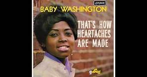Baby Washington – “That’s How Heartaches Are Made” (UK London) 1963