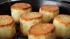 Fondant Potatoes - Crusty Potatoes Roasted with Butter and Stock