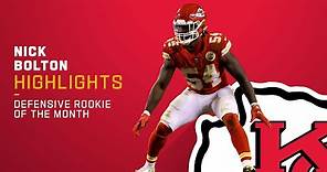 Nick Bolton Highlights | Defensive Rookie of the Month