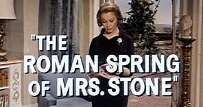 Roman Spring of Mrs. Stone - Trailer