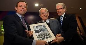 FC Barcelona - Homenaje a los célebres Antoni Ramallets y Josep Seguer