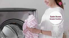LG TWINWash™ Washing Machine User Scene Video - Ergonomic Design (27 inch ver.)