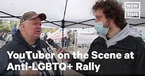 YouTuber Interviews Attendees at Anti-LGBTQ+ Rally in Oregon