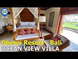 Oberoi Resort Bali - Luxury Beach Villa Tour