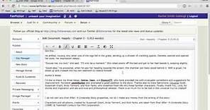 How to Add a Chapter to an Existing Story on FanFiction.net or FictionPress.com