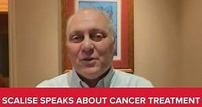 Majority Leader Steve Scalise speaks about cancer treatment, plans to work remotely