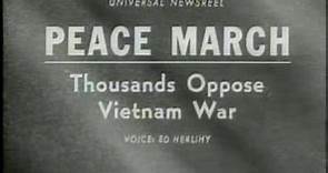 Newsreel: Anti-War March, 1967