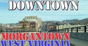 Morgantown - West Virginia - 4K Downtown Drive